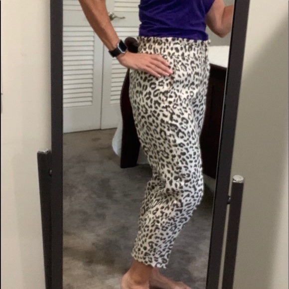 Leopard print cropped pants - Picture 11 of 11